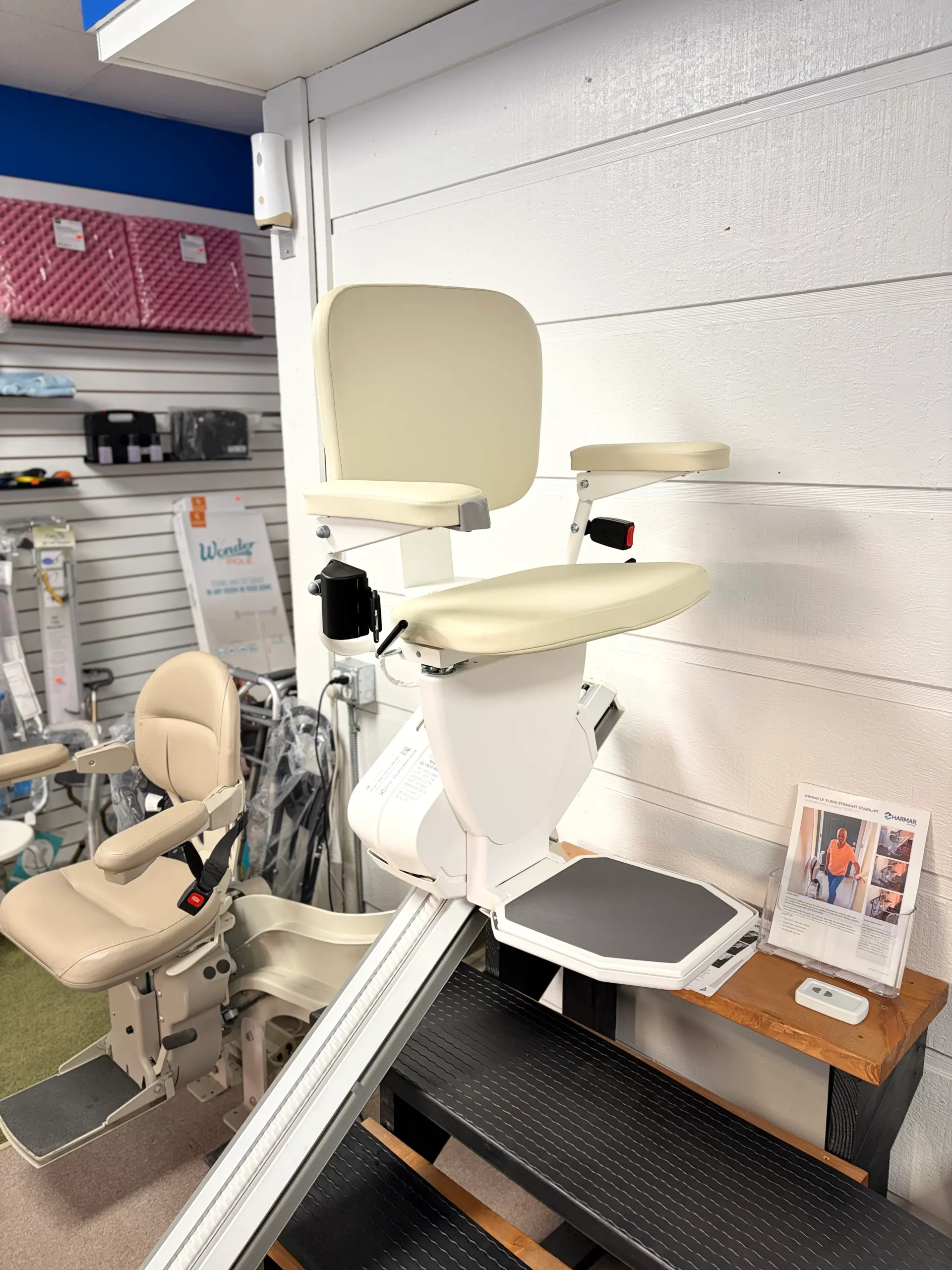 Stair lift installation