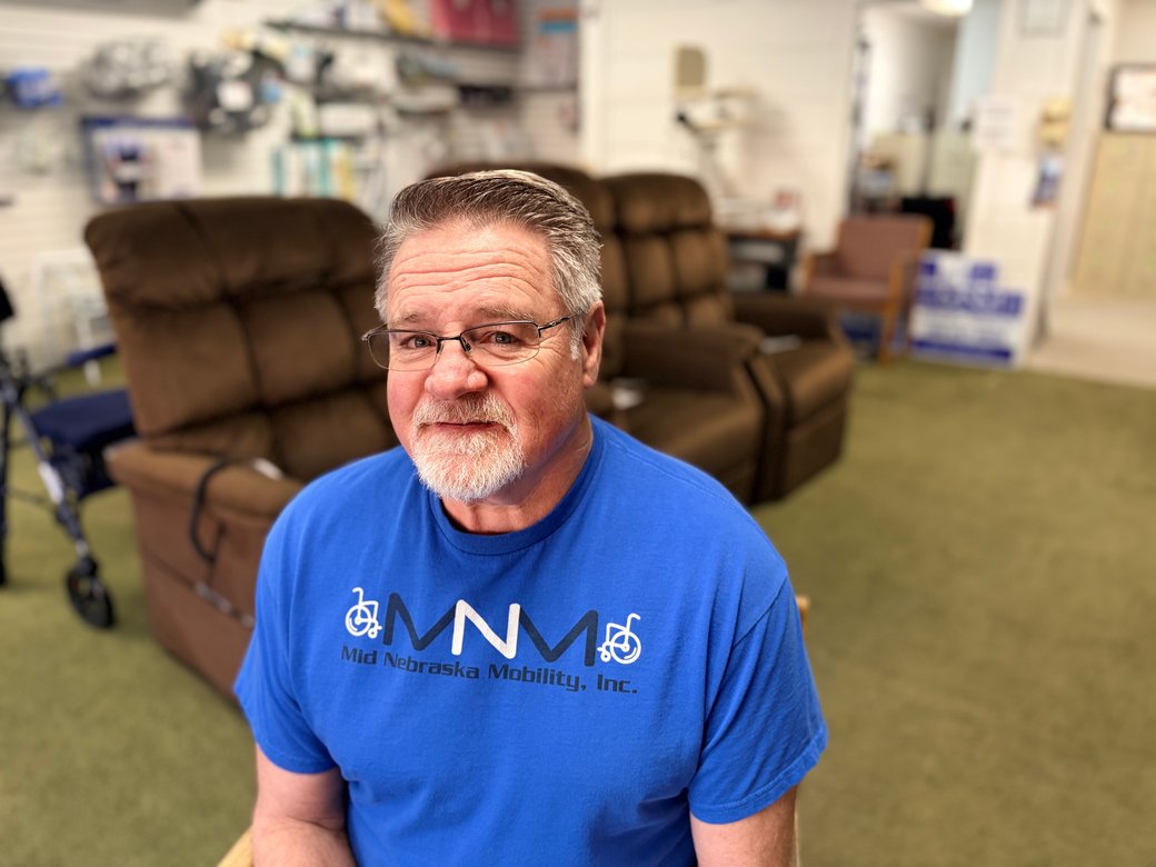 Greg Zimbelman, owner of Mid Nebraska Mobility